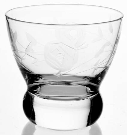 Arbor Rose Whiskey Glass