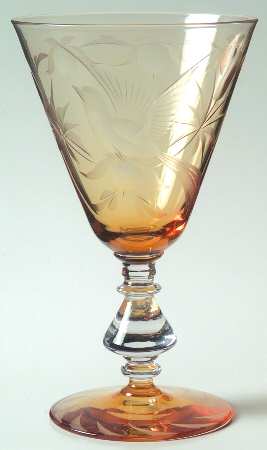 Bird of Paradise (Stem 896, Amber Stem) by Glastonbury - Lotus