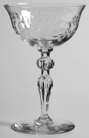 Bouquet Clear Champagne/Tall Sherbet