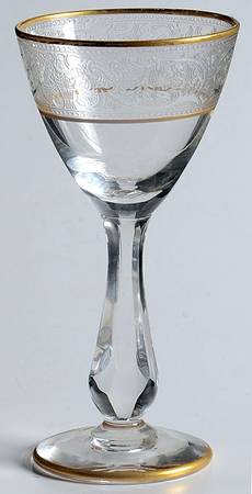Brocade Gold (Stem L31) Cordial Glass