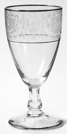 Brocade Silver (Stem L31) Juice Glass