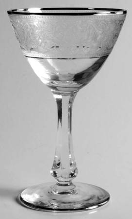 Brocade Silver (Stem L31) Liquor Cocktail