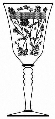 Buttercup (Gold Trim, Stem 86)