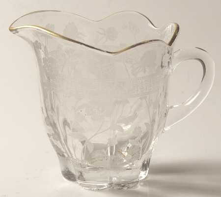 Buttercup (Gold Trim, Stem 86) Creamer