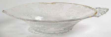 Buttercup (Gold Trim, Stem 86) Handled Mint Dish