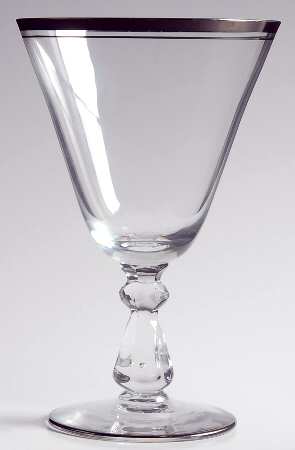 Chalet Platinum Water Goblet
