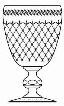 Chintz Water Goblet