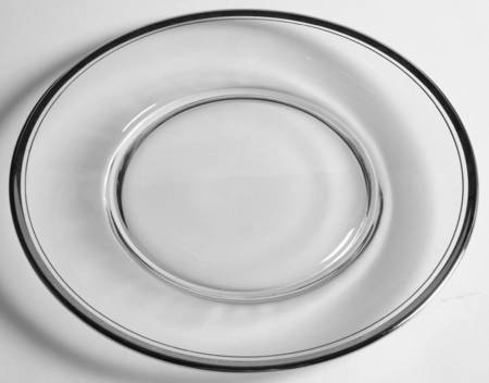 Colonial 92 (Platinum Trim) Luncheon Plate