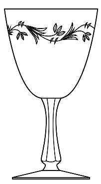Corinthia Water Goblet