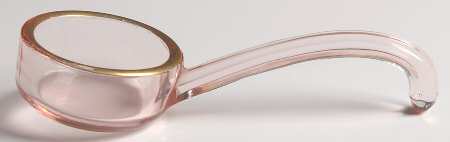Decoration 889 Rose (Gold Encrusted) Mayonnaise Ladle