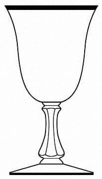 Empress Gold (Stem #98) Water Goblet