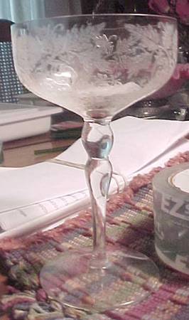 Etch 1019 (Stem 40) Champagne/Tall Sherbet