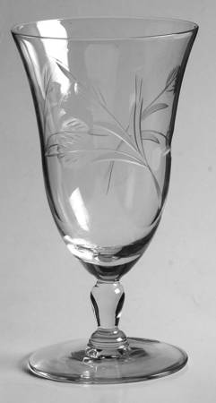 Flair Clear (Cut Leaf Design) Juice Glass
