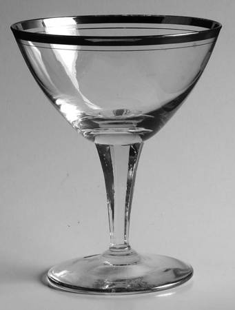Fontana-Platinum Champagne/Tall Sherbet