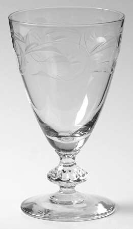French Scroll Juice Glass