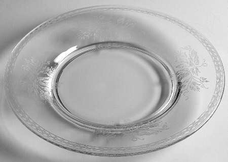 Fuchsia (Stem #76, Etch #0905) Salad Plate