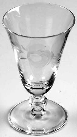 Garden Rose Juice Glass