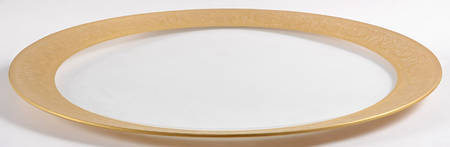 Georgian Gold Punch Bowl Underplate