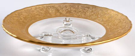 Georgian Gold 7" Three-Toed Nappy