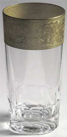 Georgian Gold Highball Glass
