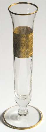 Georgian Gold 6" Flower Vase