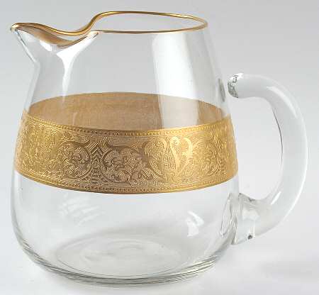Georgian Gold 64 Oz Ice Lip Pitcher