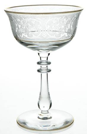 Gold Band (Decoration 889) Champagne/Tall Sherbet