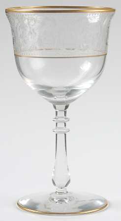 Gold Band (Decoration 889) Claret Wine