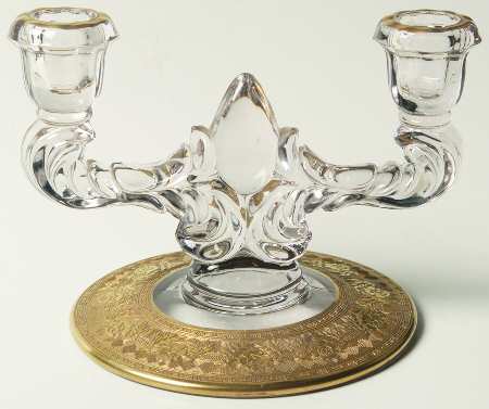 Goldenrod Double Light Candlestick