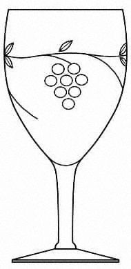 Grape Water Goblet