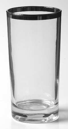 Halo Platinum Highball Glass