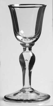 Harmony Cordial Glass by Glastonbury - Lotus