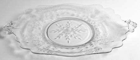 Hostess (Stem 75, Cut 17) 16" 2 Handled Plate