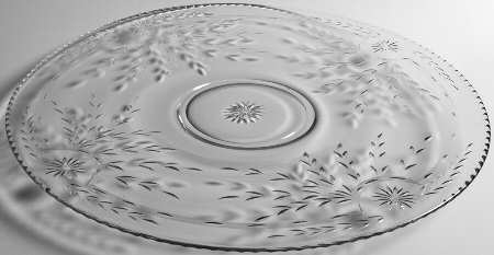 Hostess (Stem 75, Cut 17) 14" Torte Plate