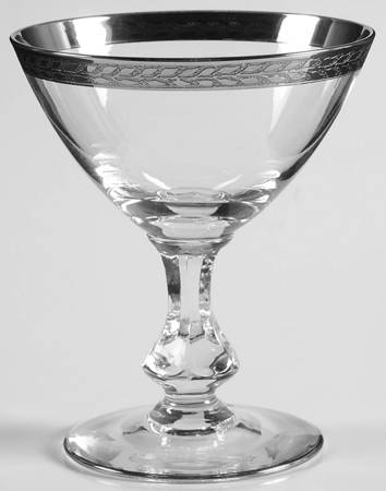 L15-1 (Platinum Encrusted) Champagne/Tall Sherbet