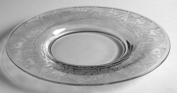 La Furiste Clear Dinner Plate