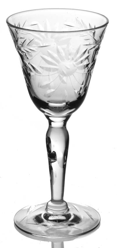 Majesty (Stem 36, Cut 24) Cordial Glass by Glastonbury - Lotus