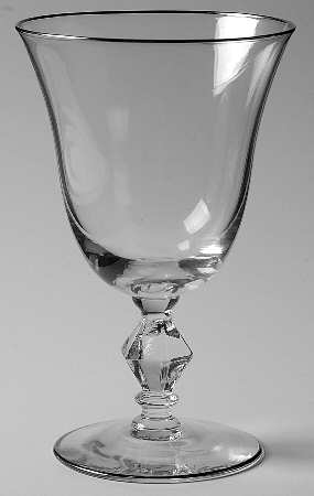 Melody Platinum (Stem 983) Water Goblet