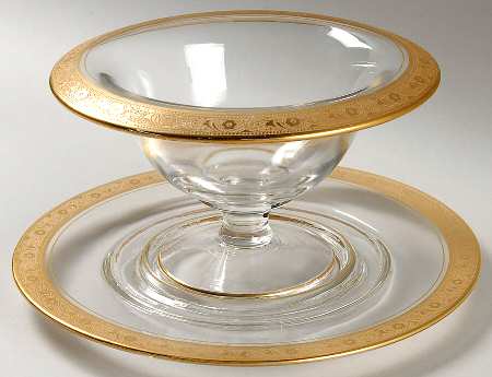 Minton 35 Mayonnaise Bowl and Underplate