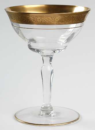Minton 1125 (Gold, Optic) Low Sherbet