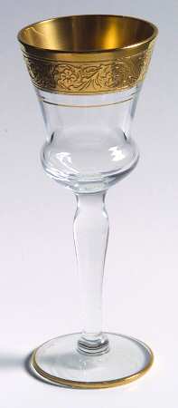 Minuet (Gold Encrusted, Stem 3720) Cordial Glass