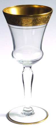 Minuet (Gold Encrusted, Stem 3720) Wine Glass