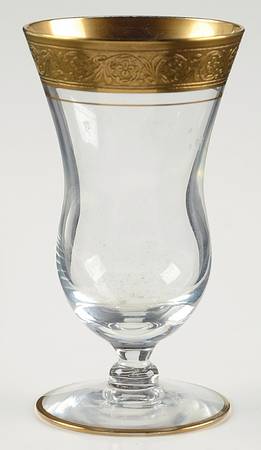 Minuet (Gold Encrusted, Stem 3720) Juice Glass by Glastonbury - Lotus