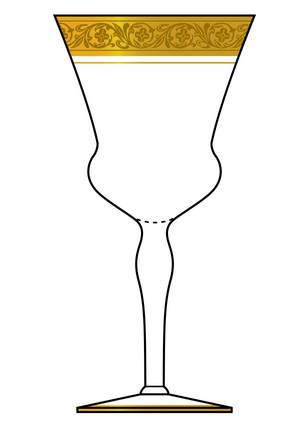 Minuet (Gold Encrusted, Stem 3720)