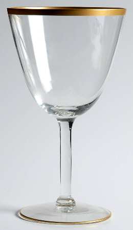 Minuet Gold (Stem L22) Water Goblet