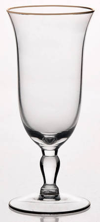 Princess Clear (Gold Trim) Juice Glass