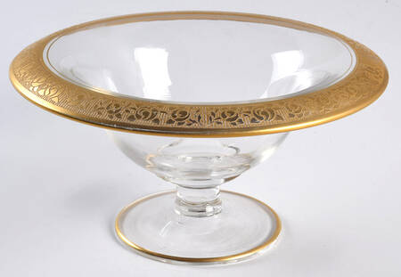Rambler Rose 1125 Gold Mayonnaise Bowl, Bowl Only