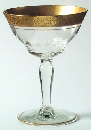 Rambler Rose 1125 Gold Low Sherbet
