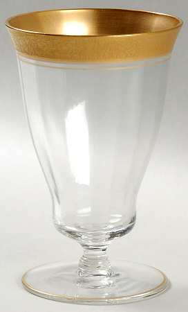Rambler Rose 1125 Gold 10 Oz Footed Tumbler