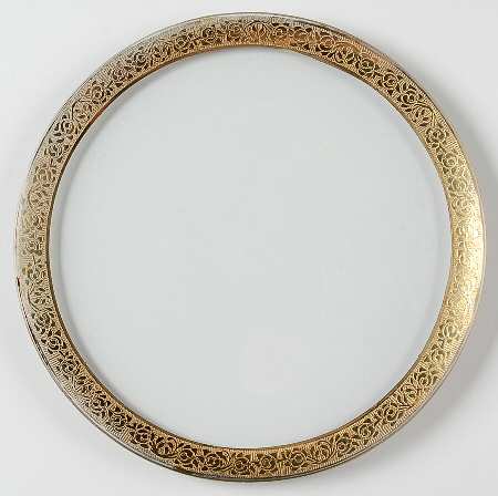 Rambler Rose 1125 Gold Luncheon Plate